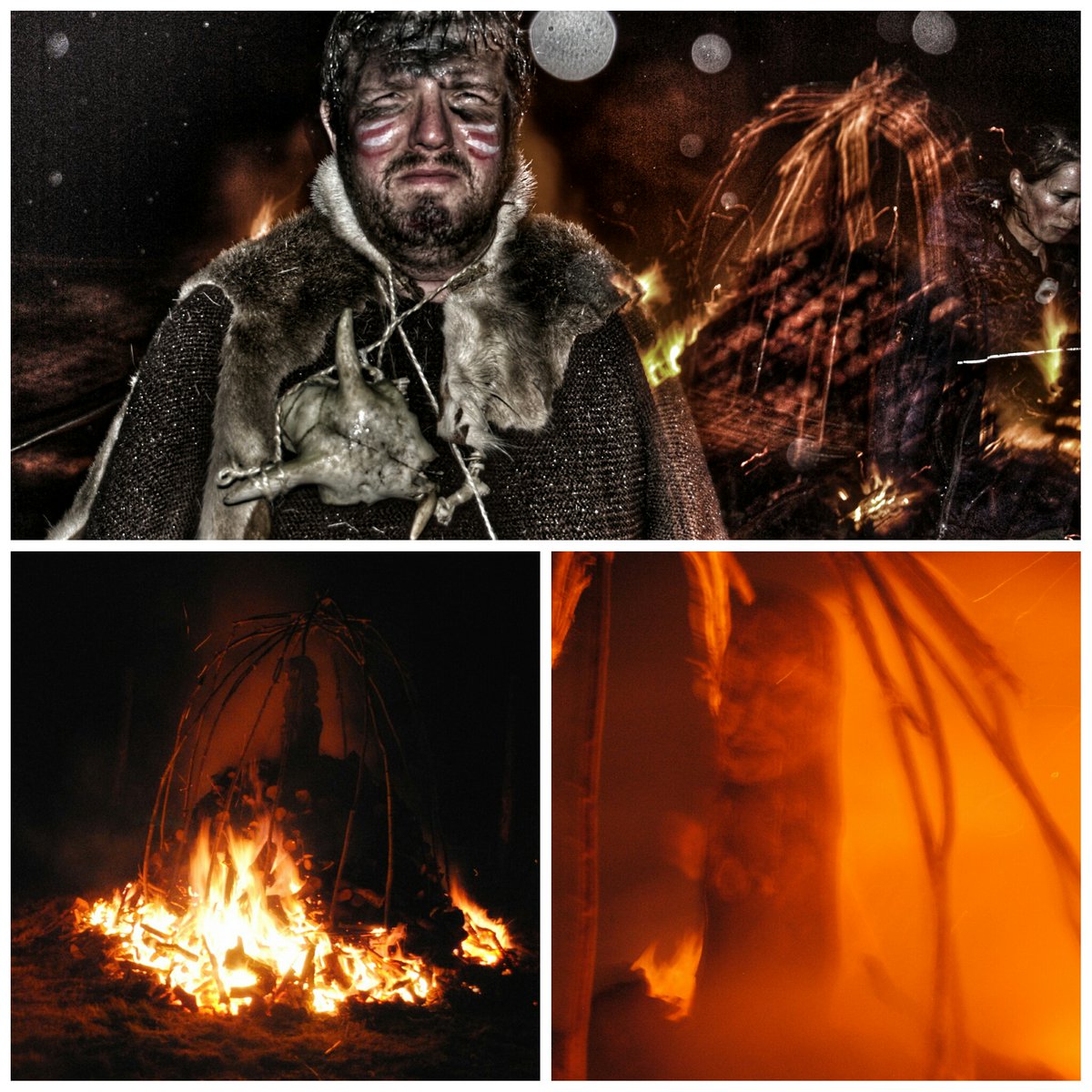 Brophy dressed as the Shaman